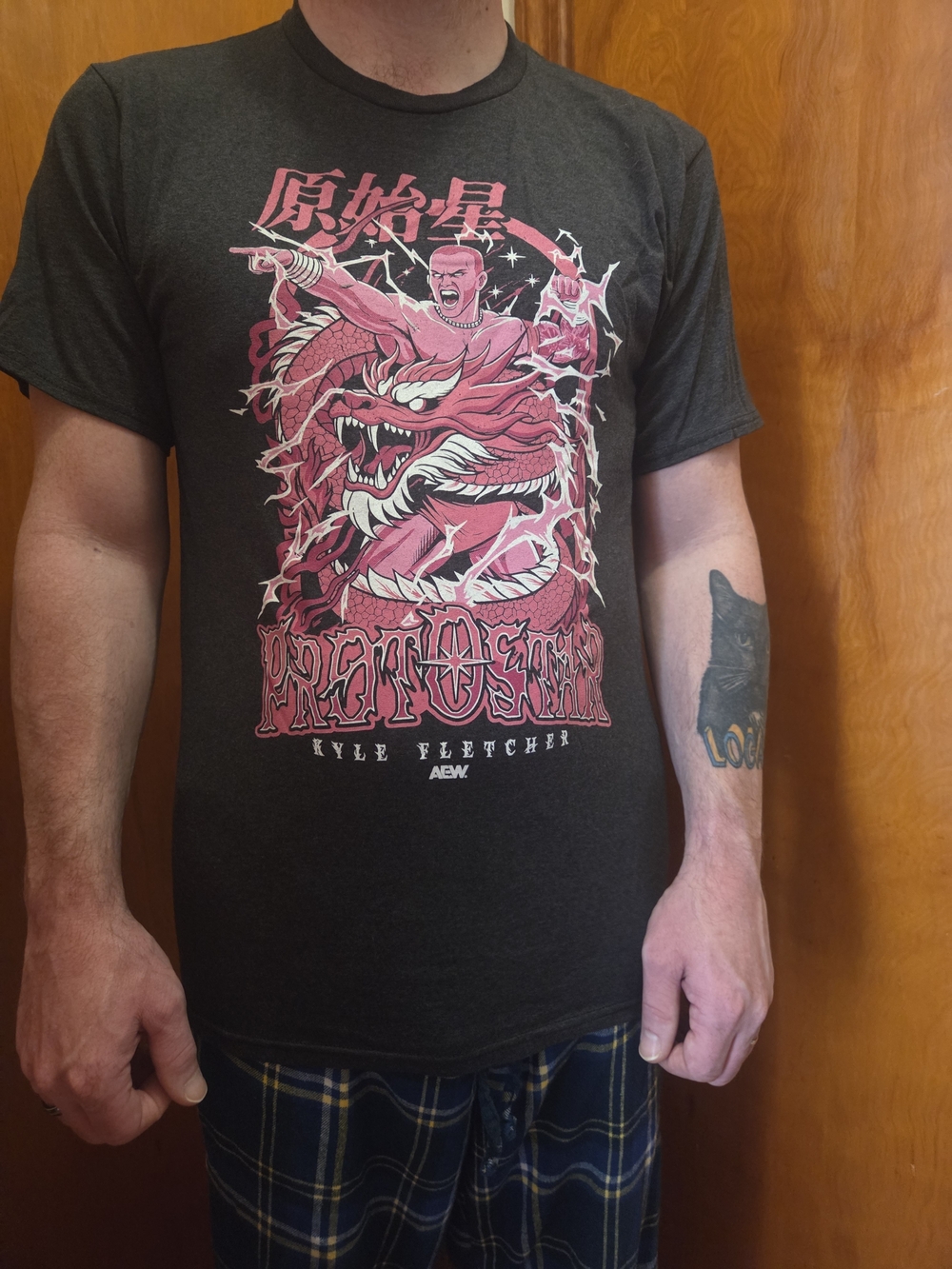 AEW Kyle Fletcher - Protostar Men's Short Sleeve Graphic Tee